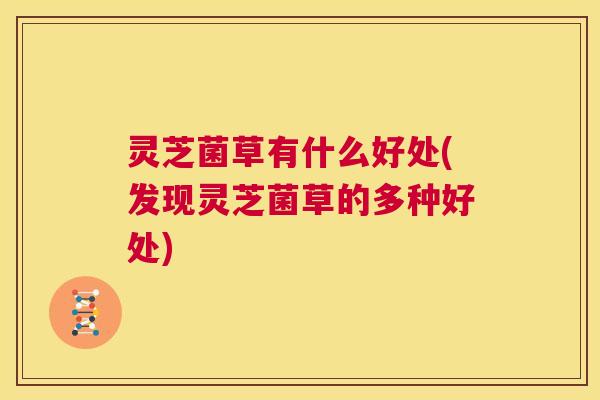 灵芝菌草有什么好处(发现灵芝菌草的多种好处) 第1张 灵芝菌草有什么好处(发现灵芝菌草的多种好处) 第1张