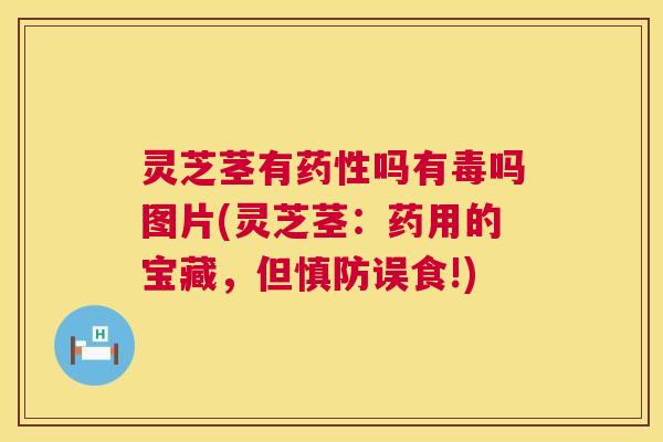 灵芝茎有药性吗有毒吗图片(灵芝茎:药用的宝藏,但慎防误食!) 第1张 灵芝茎有药性吗有毒吗图片(灵芝茎:药用的宝藏,但慎防误食!) 第1张