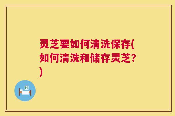 灵芝要如何清洗保存(如何清洗和储存灵芝?) 第1张 灵芝要如何清洗保存(如何清洗和储存灵芝?) 第1张