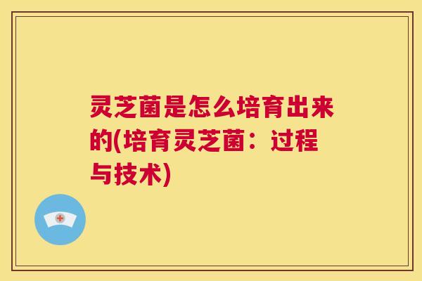 灵芝菌是怎么培育出来的(培育灵芝菌:过程与技术) 第1张 灵芝菌是怎么培育出来的(培育灵芝菌:过程与技术) 第1张