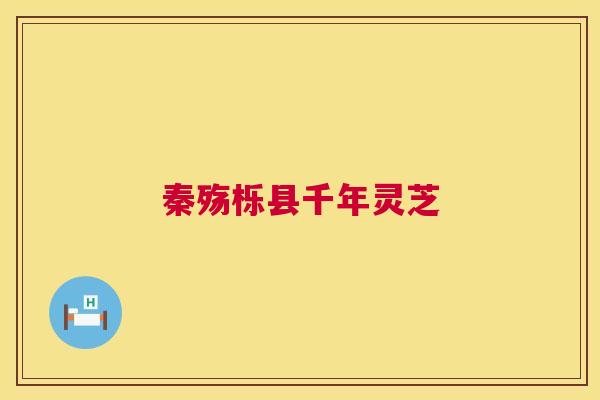 秦殇栎县千年灵芝  第1张