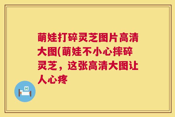 萌娃打碎灵芝图片高清大图(萌娃不小心摔碎灵芝,这张高清大图让人心疼 第1张 萌娃打碎灵芝图片高清大图(萌娃不小心摔碎灵芝,这张高清大图让人心疼 第1张