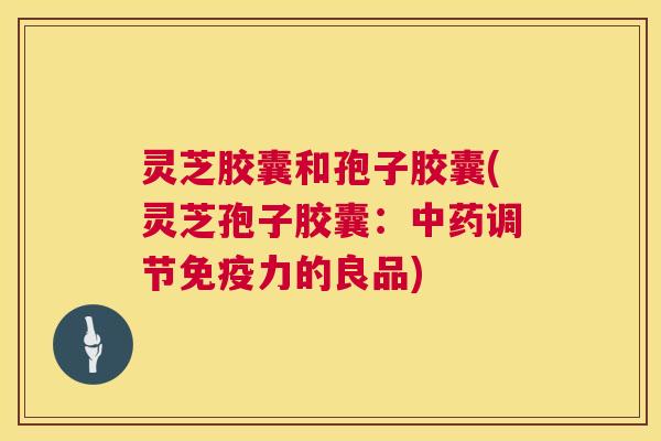 灵芝胶囊和孢子胶囊(灵芝孢子胶囊:中药调节免疫力的良品) 第1张 灵芝胶囊和孢子胶囊(灵芝孢子胶囊:中药调节免疫力的良品) 第1张